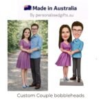 Custom Couple Holding Hands Bobbleheads
