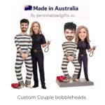 Custom The Police and The Prisoner Bobbleheads