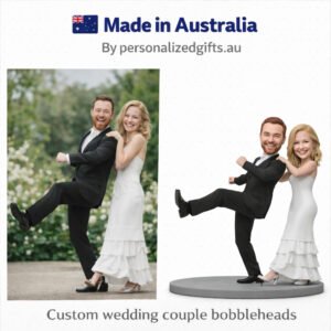 Wedding Caketopper Couple Duet Dance Bobblehead