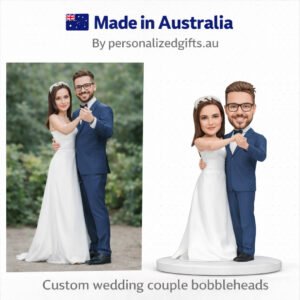 Wedding Caketopper Double Dance Bride and Groom