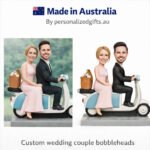 Wedding Caketopper Honeymoon Trip Bobblehead - Personalized Gifts For All Occasions Gift Supplier Wedding Caketopper Honeymoon Trip Bobblehead