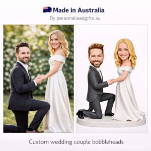 Wedding Caketopper Propose Marriage Bobblehead