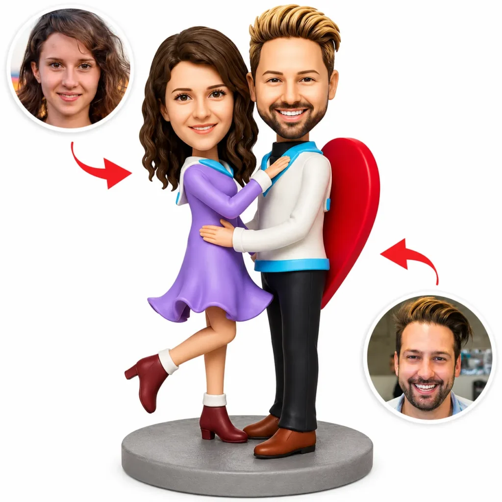 Personalized Couple Bobblehead