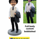 full body custom bobblehead for men