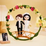 Wedding gifts for couple custom crochet dolls