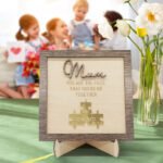Personalized Mum Puzzle Plaque