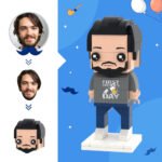 Father's Day Brick Figures