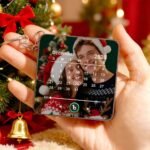 Custom Music Photo Keychain