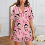 2 Faces Short Sleeve Pajama