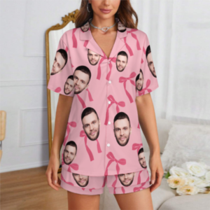 2 Faces Short Sleeve Pajama