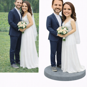 Custom Wedding Couple Bobbleheads