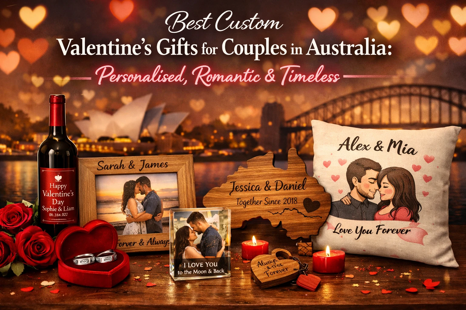 Custom valentines gifts for couple australia