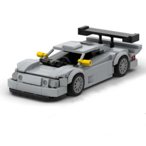 Racing Brick Car Model Kit with Mini Figures – Creative Building Blocks Toy Gift for Kids