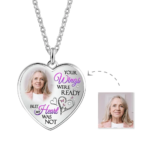Custom Photo Necklace Australia | Unique Metal Love Gift