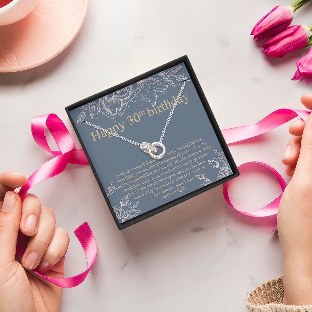 Double Ring Necklace Australia | Personalised Birthday Gift for Lover - Personalized Gifts For All Occasions Gift Supplier Double Ring Necklace Australia | Personalised Birthday Gift for Lover