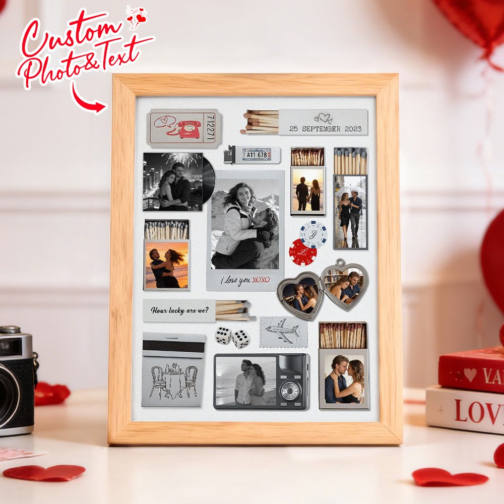 Custom Matchbox-Style Poster Frame Australia | Photo & Text Valentine’s Gift - Personalized Gifts For All Occasions Gift Supplier Custom Matchbox-Style Poster Frame Australia | Photo & Text Valentine’s Gift9998413758464