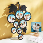 Custom Grape Photo Frame Australia | Personalized Black Wall Decoration