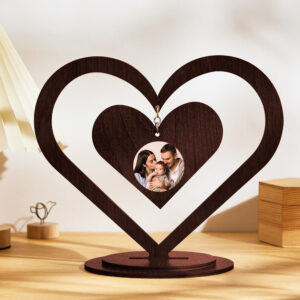 Custom Heart Photo Ornament Australia | Creative Photo Frame Gift