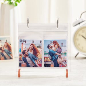 Custom Acrylic Frame Australia | Mini Flip Photo Desktop Decoration