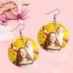 Custom Photo Acrylic Earrings Australia | Mum Gift Keepsake