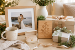 Personalised Sydney gifts with photo frame, jewellery, mug and wrapped boxes for birthdays, weddings and Christmas.